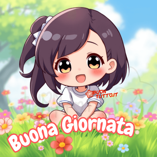 immagini-di-buongiorno-buona-giornata-bambina-sorridente-simpatica-chibi-fiori-bellissima-positiva-scaricare-gratis-buontutto