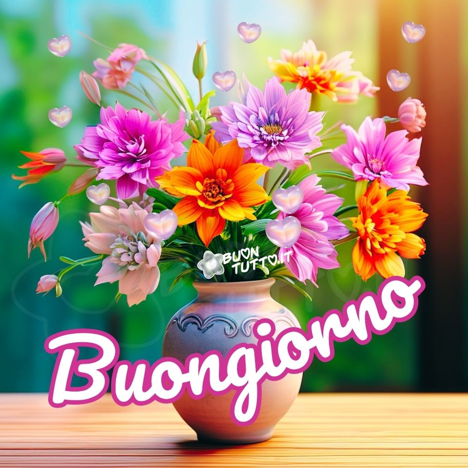 immagini-di-buongiorno-vaso-fiori-cuori-perla-bellissima-elegante-positiva-scaricare-gratis-buontutto