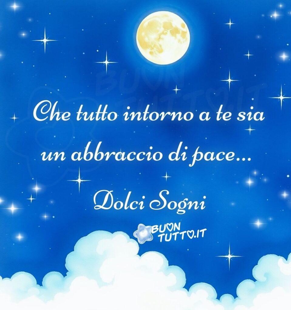 Che tutto intorno a te sia un abbraccio di pace…