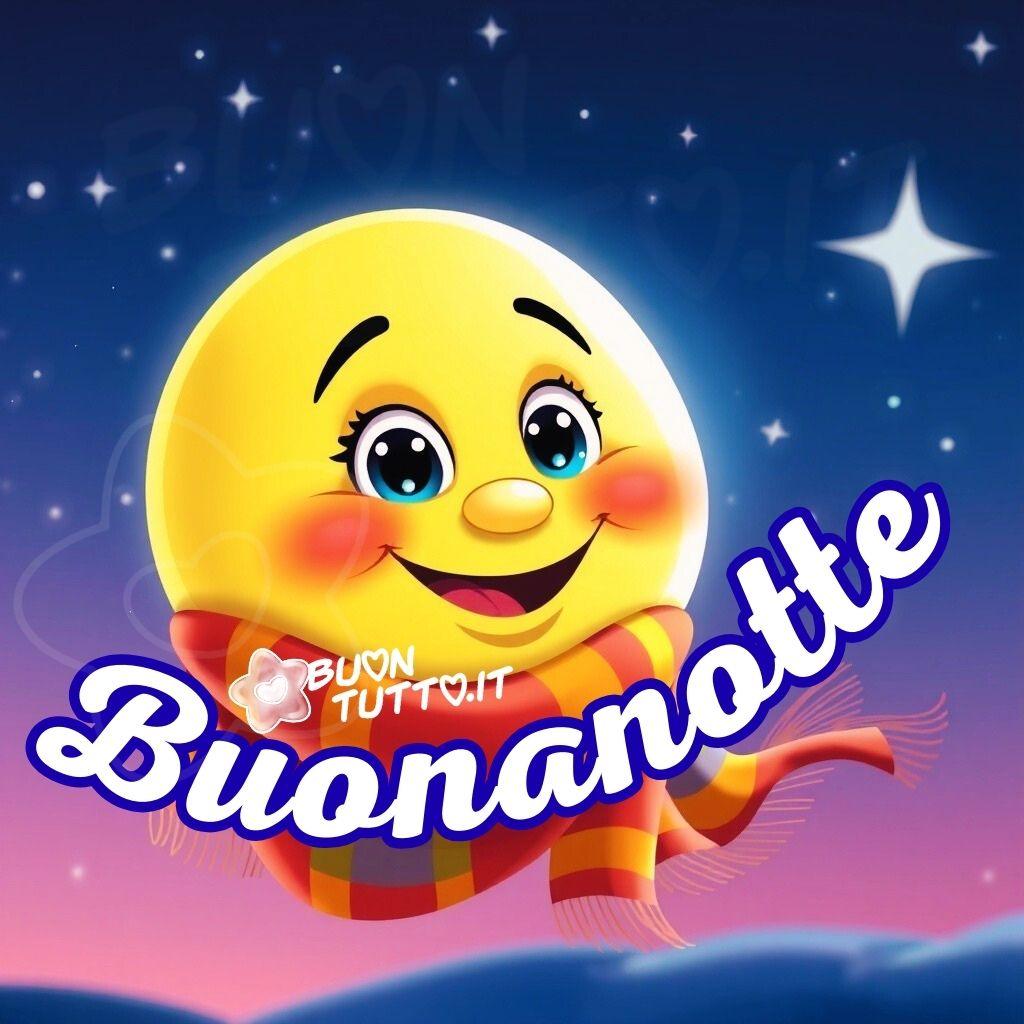 immagini-di-buonanotte-luna-sciarpa-lana-piena-serena-tenera-affettuosa-notte-cielo-stellato-cartoon-invernale-bellissima-scaricare-gratis-buontutto
