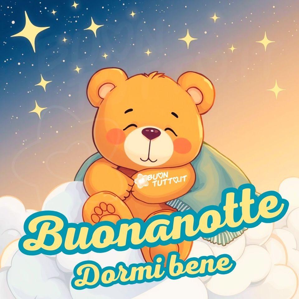 immagine-di-buonanotte-dormi-bene-frase-positiva-tenero-orsetto-dolcissima-bellissima-cielo-stellato-cartoon-scaricare-gratis-buontutto