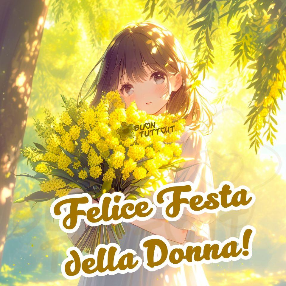 immagini-di-buona-felice-festa-della-donna-8-marzo-ragazza-dolce-serena-mazzo-mimose-eleganza-bellissima-scaricare-gratis-buontutto