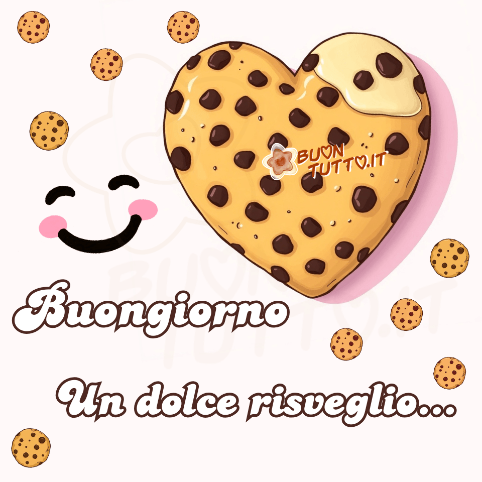 buongiorno-dolce-risveglio-immagini-biscotti-cuore-sfondo-rosa-frasi-tenere-da-scaricare-gratis-condividere-dolci-gocce-cioccolato-sorriso-simpatica-affettuosa-bellissima-buontutto